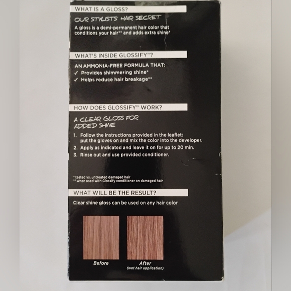 Schwarzkopf Glossify Customizable Color Gloss, Clear - Picture 3 of 6